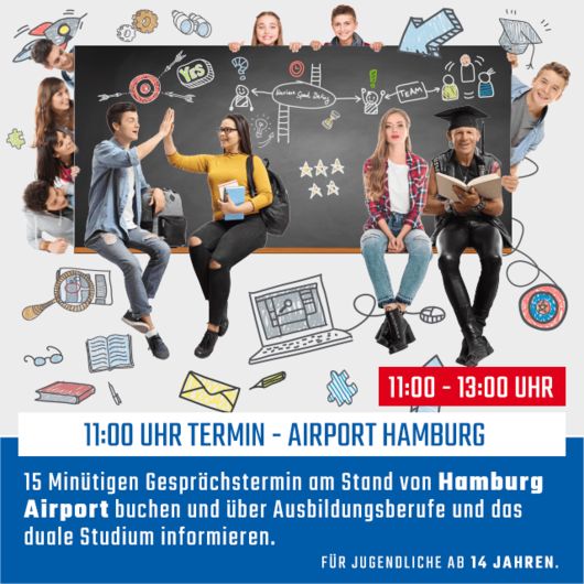 Finde Deine Perspektive 01|20: 11:00 - Hamburg Airport | 18. Januar 2020 |  11 - 13 Uhr
